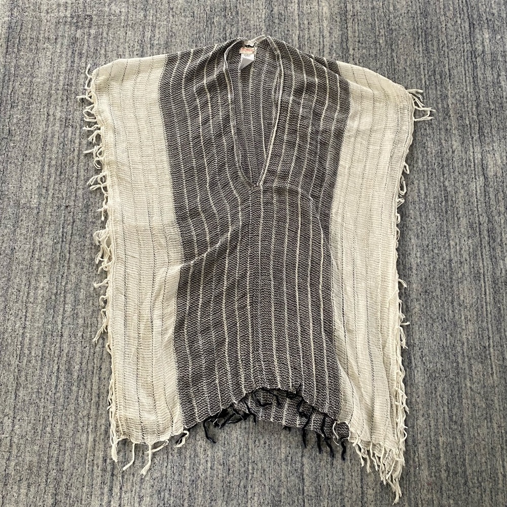 Free People lightweight poncho